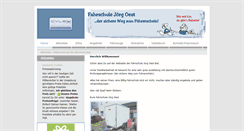 Desktop Screenshot of fahrschule-oest.de